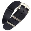 NATO Watch Strap Black 18mm - Seatbelt Nylon - Ultra