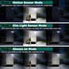 omibee 3000LM Solar Lights Outdoor, 4 Adjustable Heads Solar Motion