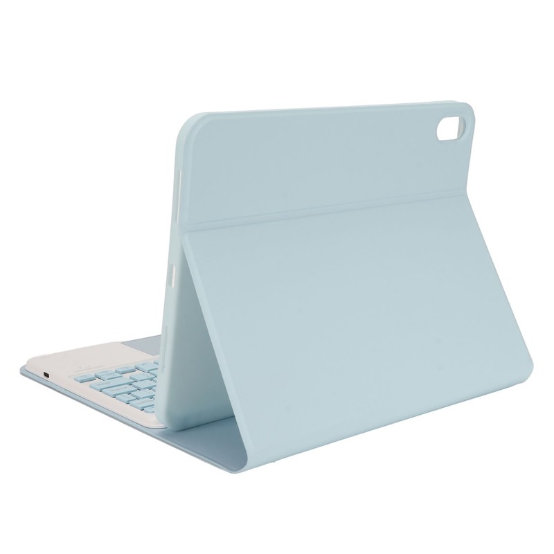 Tablet Case with Magnetic Keyboard Pencil Holder Touchpad for IOS