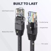J.H. Company Cable Red Plano Categoria 6 Cat6 Rj45 Utp