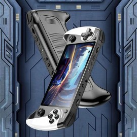 Handheld Game Console – Portable, Rechargeable Console with 10 Built-in Emulator Games, Wireless Gaming for Home & Travel, Protective Case Included