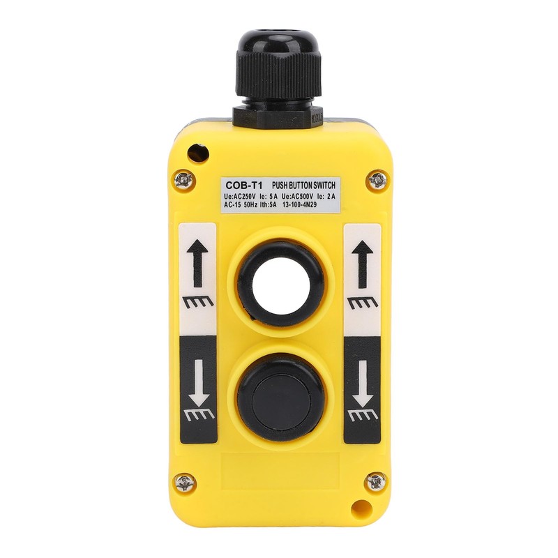 Rainproof Electric Hoist Crane Pushbutton Switches COB-61 Crane Pendant Control