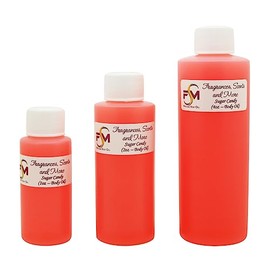 Sugar Candy Fragrance Oil - 1 Fl Oz Glass Roll On (30ml)