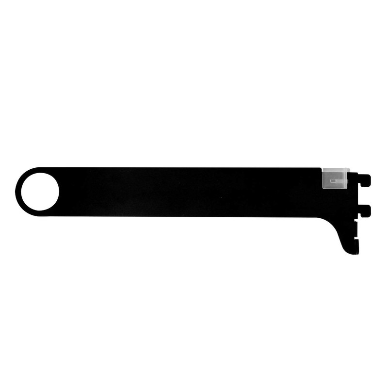 Waki Sangyo Pipe Bracket, Pilashell Series, Hanger, Closet, Black, Hole