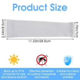 Basketball Arm Sleeve Youth 3 Pairs Youth Compression Sleeve Volleyball Basketball Arm Sleeves Kids For Boys Girls Black White Gray