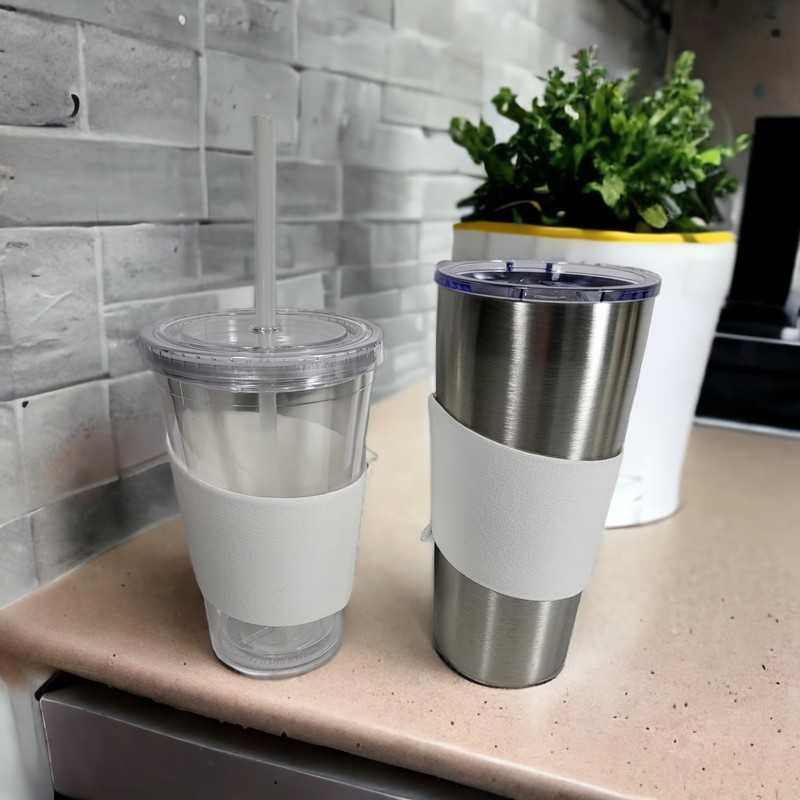 Disposable Cup Sleeves that Unfold Into Napkins (500-Pack) Superior Hot/Cold