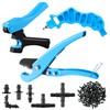 Feekoon Drip Irrigation Punch Hole Tubing Cutter Tools with Barbed