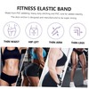 WOONEKY 2pcs Fitness Elastic Training Resistance Band with Door Anchor