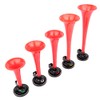 ECCPP 12V Air Horn 5 Trumpet Dixie Air Horn +