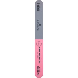 essence 4IN1 PROFI FILE, Multigrain Emery Nail File, 4in1 Nail Care, Quick Manicure On-The-Go, Morefarbig, 1 Count