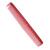 YSPARK Y.S.PARK YS-337 Cutting Comb, Red Hair Brush, RD, 1