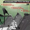 Golf Bag Strap Replacement Shoulder Adjustable Strap Padded Backpack Golf