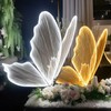 FLYINSKY Wedding Butterfly LED Floor Lamp - Creative Ceiling Decoration