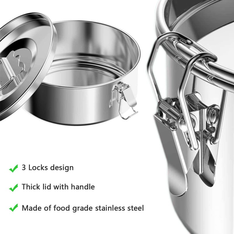 Stainless Steel Flan Mold with Lid 65oz, Flan Pan for