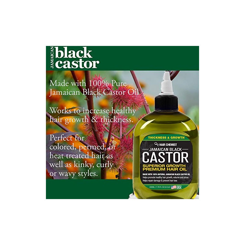 Hair Chemist Superior Growth Jamaican Black Castor Hair Oil 7