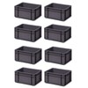 Set of 8 Pieces Travel Stackable Box TK314 0, 5.5