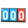 Sports Scoreboard 2/3/4 Digit Portable Tabletop Flip Scoreboard Score Counter