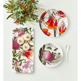 Maxwell & Williams Royal Botanic Gardens Australian Botanics Tea Towel 50x70cm Telopea