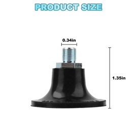 2" Backing Pad 49-36-0800 Quick Change Disc Pad Holder Fits for M12 Polisher/Sander 2438-20