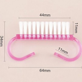 SYGELER Professional 4-Pack Handle Grip Nail Brush, Nail Brush with Ergonomic Grip for Men & Women, Deep Clean Under Nails, Toe Scrubber for Gardeners, Mechanics, Healthcare Workers