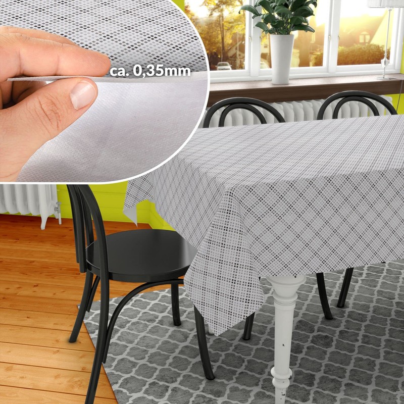 Oilcloth Tablecloth Washable Garden Tablecloth Oilcloth Square Round Oval 140