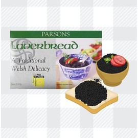 AETN Creations Parsons Laverbread Bundle Pack Consist of 4x120g Plus Fridge Magnet a Nutritious Welsh Delicacy