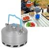 Camping Kettle Scald Proof Short Mouth Fast Heating Energy Saving