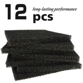 GSUMA Replacement Activated Carbon Sponge Filter- Smoke Prevention Absorber for Welding Laser Electronic 3D Printing (Filter Media)