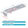 OTTFF 4 Pack L Shaped Fender Bracket, Boat Trailer Top