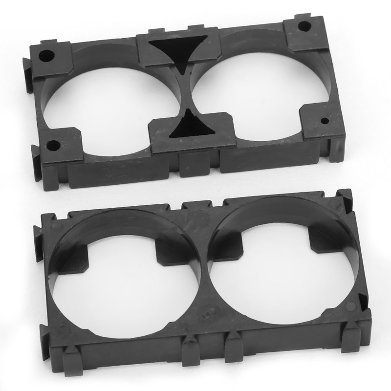 50pcs Double Cell 26650 Lithium Battery Bracket 56.5*29*8.7mm Battery Pack