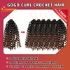 QUEENTAS 6 Pezzi Estensione Dei Capelli Intrecciati Primavera Trecce All'uncinetto
