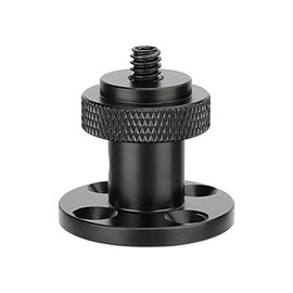 CAMVATE 1/4"-20 Male Thread Screw Support with Wall/Table Mount Round-Shape - 3084