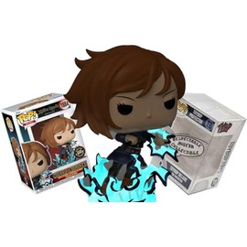 Funko Pop Plus Jujutsu Kaisen - Nobara Kugisaki (Battle Energy) + ToyBop Protector: Pop! Animation Vinyl Figure (Bundled with Pro-Deluxe Collector Case Box Gift Set) (Nobara Kugisaki Glow Chase)