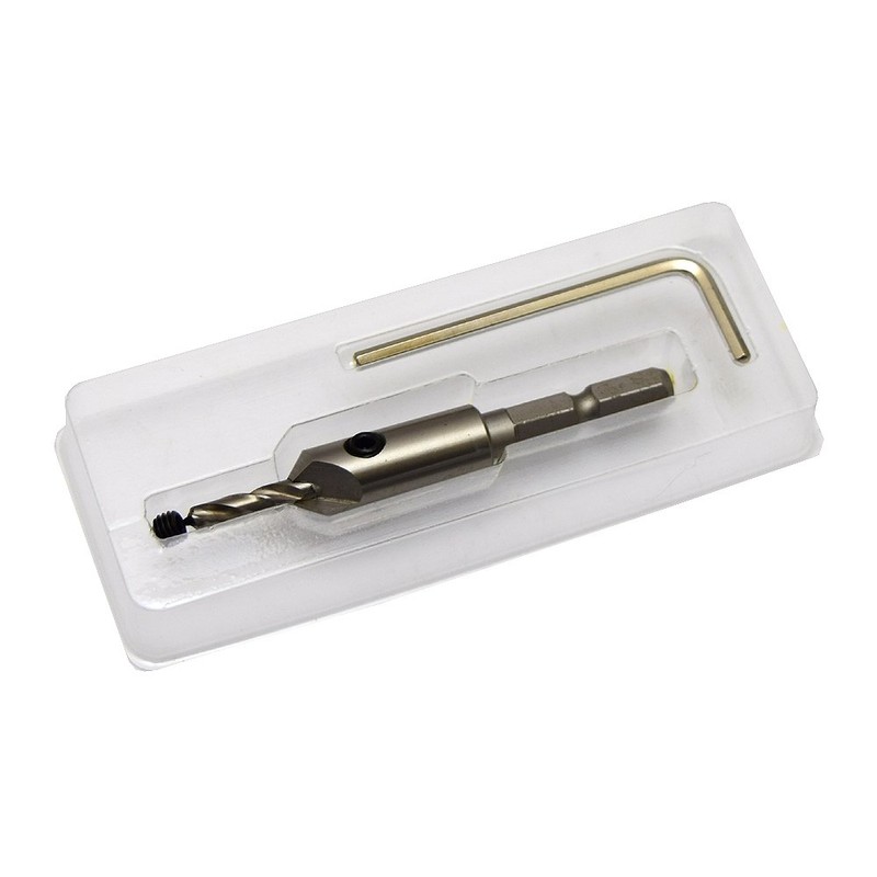 Onishi Kogyo Hexagonal Shaft Drill Cutter (NO.23) NO23-105X040 (Metal/Metal)