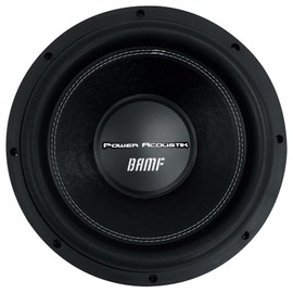 Power Acoustik BAMF-124 BAMF Series Subwoofer (12", 3,500 Watts max, Dual 4Ω), Black