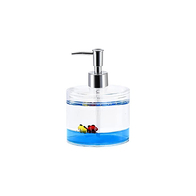Locco Decor Acrylic Liquid 3D Floating Motion Bathroom Kitchen Soap