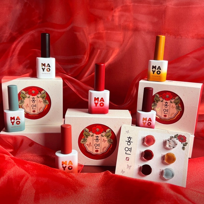 MAYO Hongyeon 6-piece set Autumn syrup gel / 마요 MAYO
