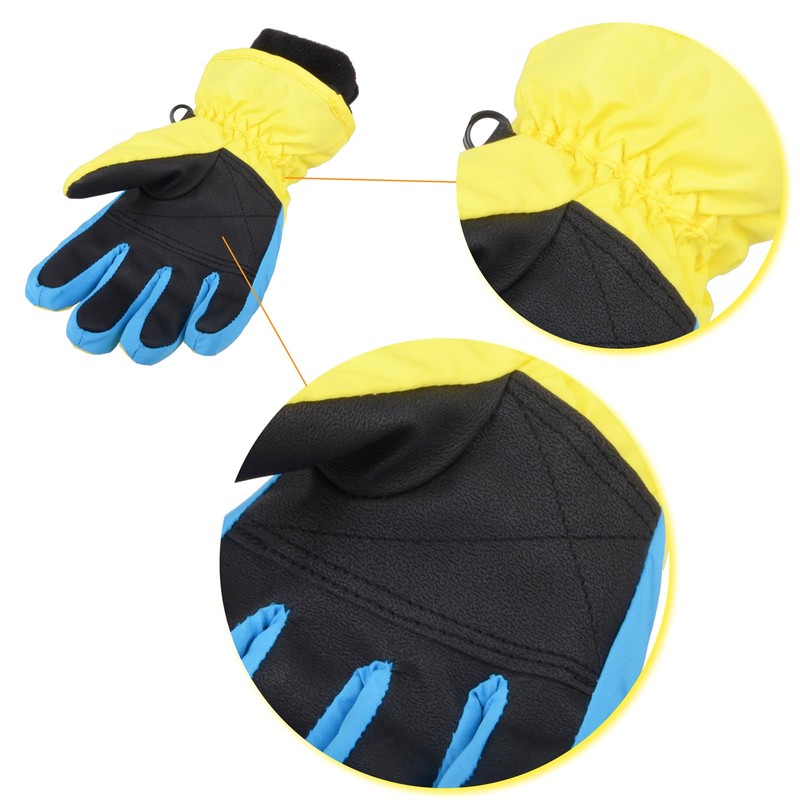 TRIWONDER Thermal Fleece Ski Gloves, Snowboarding Gloves, Warm Winter Gloves