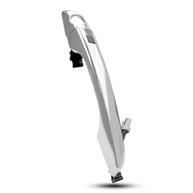 TIKSCIENCE 82651-F2210 Front Driver Side Outside Door Handle Fit for Hyundai Elantra 2017-2020 Replace 82652-F2020, Chrome Keyless Entry Exterior Door Handle