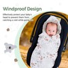 Miracle Baby Car Seat Blanket for Babies, Minky Dot Carseat
