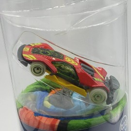 Hot Wheels MegaMat Soft Durable Felt 3 Feet  1 Car Kids Gifts Boys Car Toy - Red/Green/Yellow