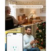 NineLeaf WiFi Smart Plug with Remote,Wireless Remote Outlet w Decor