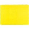 Paper Placemats - Disposable - Scalloped Edge (Yellow, 100)