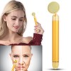 Electric Gold Facial Massager Anti Eye Wrinkle Face Slimming Micro