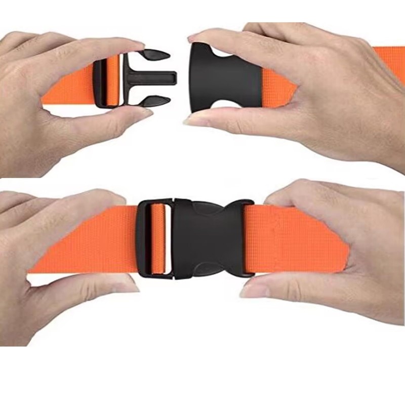 KQHOMEI Quick-Release Belt, Adjustable Luggage Strap, Load Securing, Collapse Prevention,
