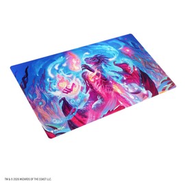 Gamegenic – MTG – Secrets of Strixhaven Shiny Playmat: Prismari, the Inspiration – Accessorio da Gioco – Tappeto Stampato a Colori – Multilingue