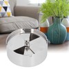 Ashtray Outdoor Thickened Stainless Steel Windproof Rotating Cover Design Finely