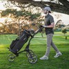 KVV 3 Wheel Foldable/Collapsible Golf Push Cart Ultra Lightweight Smallest