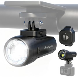 APECYC Bike Headlight, Rechargeable Smart Bike Lights with Wireless Remote