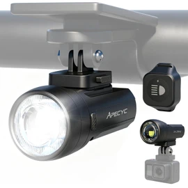 APECYC Bike Headlight, Rechargeable Smart Bike Lights with Wireless Remote